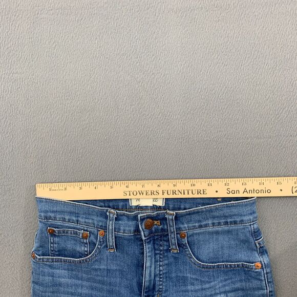 Madewell Jeans Womens Size 28 Cali Demi Bootcut Stretch Distressed Inseam 26" - Picture 8 of 15